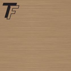 TROPHYFLEX BRUSHED COPPER/BLACK 0.38MM WITH ADHESIVE 305MM x 610MM
